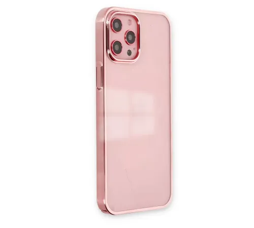 Apple iPhone 12 Pro Max Kılıf Element Silikon - Pembe