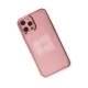 Apple iPhone 12 Pro Max Kılıf Element Silikon - Pembe