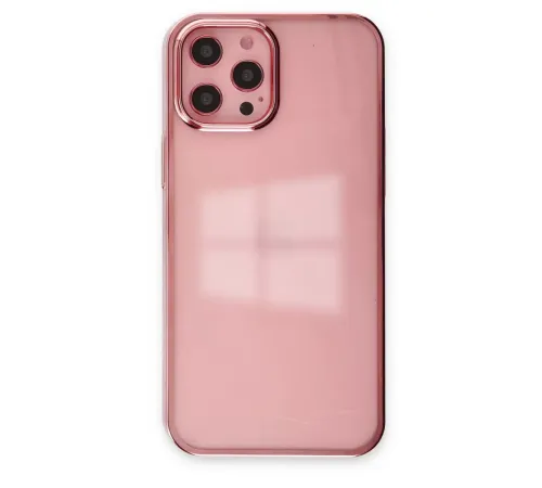 Apple iPhone 12 Pro Max Kılıf Element Silikon - Pembe