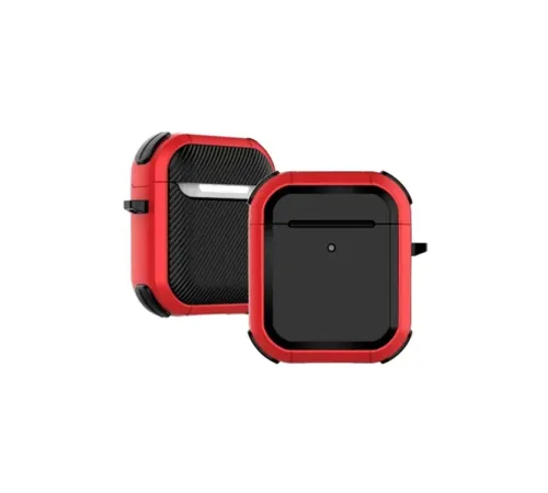 Apple Airpods 2 (2.nesil) Tank Kılıf - Kırmızı