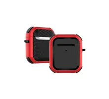 Apple Airpods 2 (2.nesil) Tank Kılıf - Kırmızı