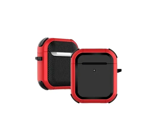 Apple Airpods 2 (2.nesil) Tank Kılıf - Kırmızı