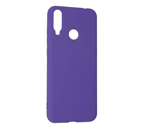 General Mobile GM 10 Kılıf Nano içi Kadife Silikon - Mor