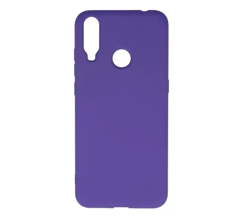 General Mobile GM 10 Kılıf Nano içi Kadife Silikon - Mor