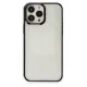 Apple iPhone 13 Pro Kılıf Element Silikon - Siyah