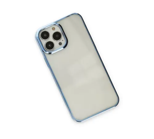 Apple iPhone 13 Pro Kılıf Element Silikon - Sky Blue