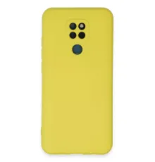General Mobile GM 20 Kılıf Nano içi Kadife Silikon - Sarı