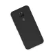 General Mobile GM 20 Kılıf Nano içi Kadife Silikon - Siyah