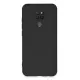 General Mobile GM 20 Kılıf Nano içi Kadife Silikon - Siyah