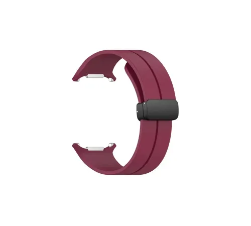 Watch 7 Ultra KR418 Tender Silikon Kordon - Bordo