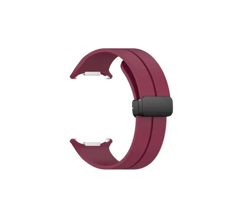 Watch 7 Ultra KR418 Tender Silikon Kordon - Bordo