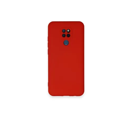 General Mobile GM 20 Kılıf Nano içi Kadife Silikon - Kırmızı