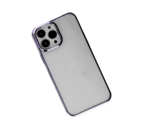 Apple iPhone 13 Pro Kılıf Element Silikon - Mor