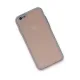 Apple iPhone 6 Kılıf Montreal Silikon Kapak - Gri