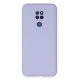 General Mobile GM 20 Kılıf Nano içi Kadife Silikon - Lila