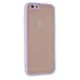 Apple iPhone 6 Kılıf Montreal Silikon Kapak - Mor