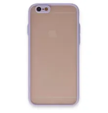 Apple iPhone 6 Kılıf Montreal Silikon Kapak - Mor
