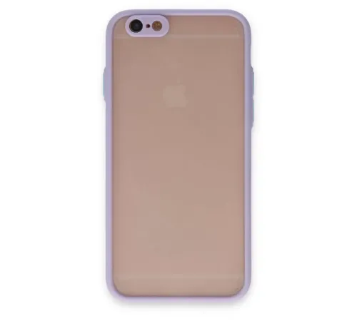 Apple iPhone 6 Kılıf Montreal Silikon Kapak - Mor