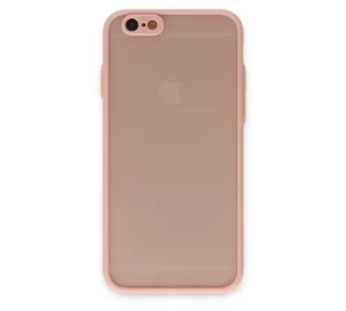 Apple iPhone 6 Kılıf Montreal Silikon Kapak - Pembe