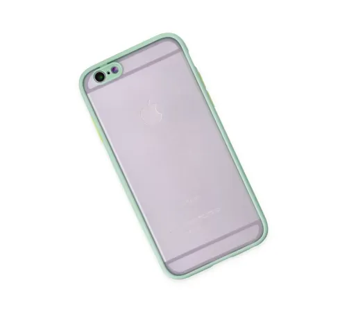 Apple iPhone 6 Kılıf Montreal Silikon Kapak - Turkuaz
