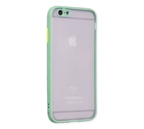 Apple iPhone 6 Kılıf Montreal Silikon Kapak - Turkuaz