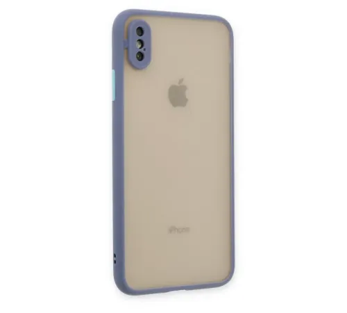 Apple iPhone X Kılıf Montreal Silikon Kapak - Gri
