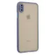 Apple iPhone X Kılıf Montreal Silikon Kapak - Gri