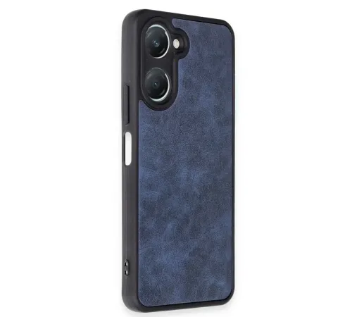 Vivo Y18 Kılıf Aras Deri Kapak - Lacivert