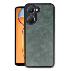 Vivo Y18 Kılıf Aras Deri Kapak - Koyu Yeşil