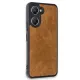Vivo Y18 Kılıf Aras Deri Kapak - Taba