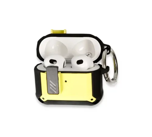 Apple Airpods 3 (3.nesil) Truva Kılıf - Sarı