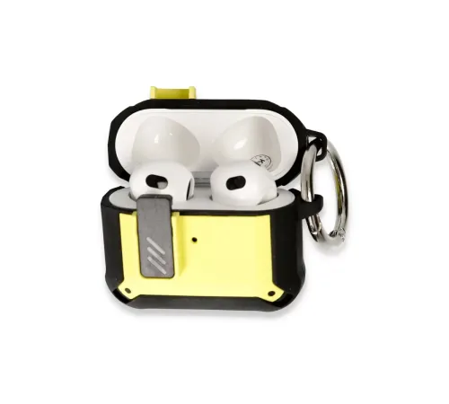 Apple Airpods 3 (3.nesil) Truva Kılıf - Sarı