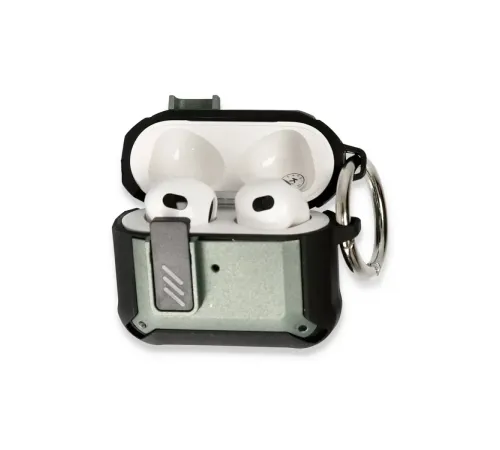 Apple Airpods 3 (3.nesil) Truva Kılıf - Yeşil