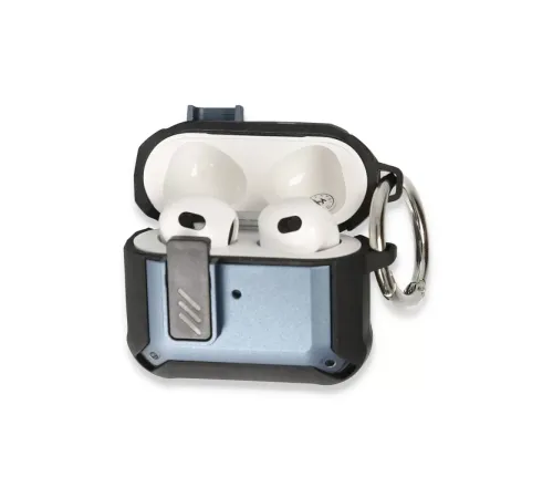 Apple Airpods 3 (3.nesil) Truva Kılıf - Mavi