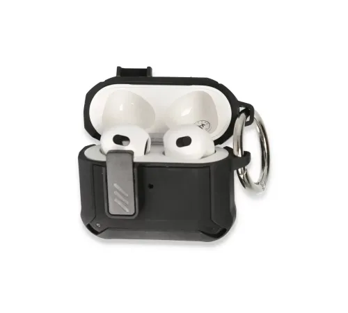 Apple Airpods Pro 2 (2.nesil) Truva Kılıf - Siyah