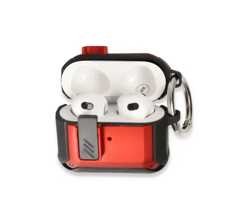 Apple Airpods Pro 2 (2.nesil) Truva Kılıf - Kırmızı