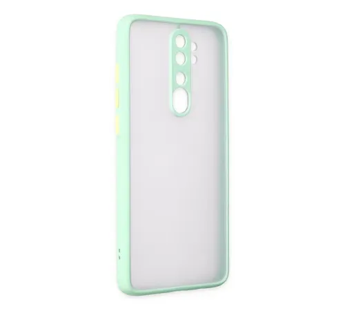 Xiaomi Redmi Note 8 Pro Kılıf Montreal Silikon Kapak - Turkuaz
