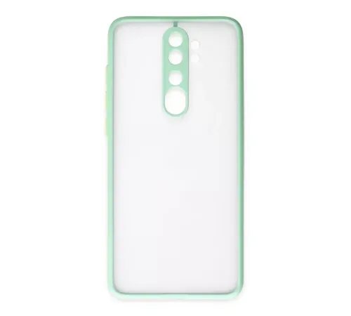 Xiaomi Redmi Note 8 Pro Kılıf Montreal Silikon Kapak - Turkuaz