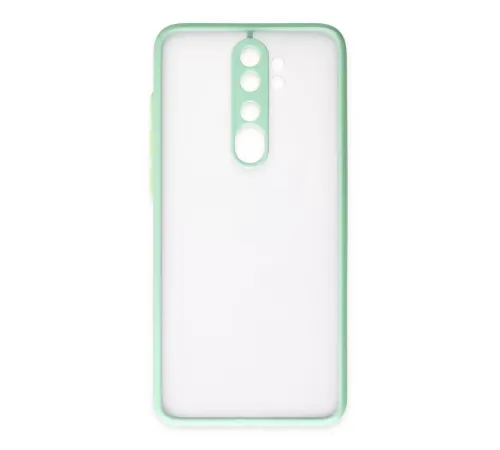 Xiaomi Redmi Note 8 Pro Kılıf Montreal Silikon Kapak - Turkuaz
