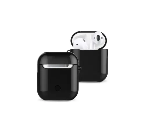 Apple Airpods 2 (2.nesil) 3in1 Kılıf - Siyah