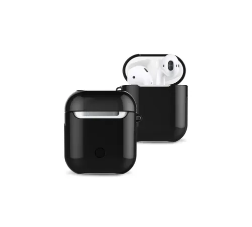 Apple Airpods 2 (2.nesil) 3in1 Kılıf - Siyah