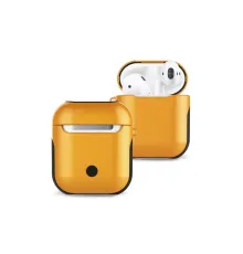 Apple Airpods 2 (2.nesil) 3in1 Kılıf - Sarı