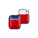 Apple Airpods 2 (2.nesil) 3in1 Kılıf - Kırmızı-Lacivert