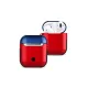 Apple Airpods 2 (2.nesil) 3in1 Kılıf - Kırmızı-Lacivert