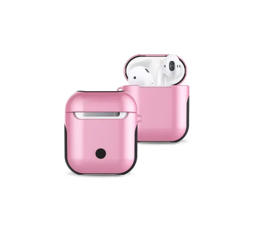 Apple Airpods 2 (2.nesil) 3in1 Kılıf - Pembe