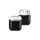 Apple Airpods 2 (2.nesil) 3in1 Kılıf - Siyah-Beyaz
