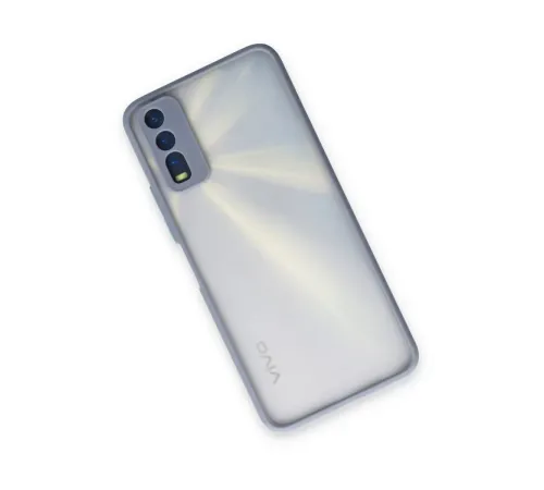Vivo Y11S Kılıf Montreal Silikon Kapak - Gri