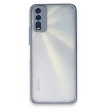 Vivo Y11S Kılıf Montreal Silikon Kapak - Gri