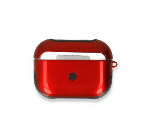 Apple Airpods Pro (1.nesil) 3in1 Kılıf - Kırmızı