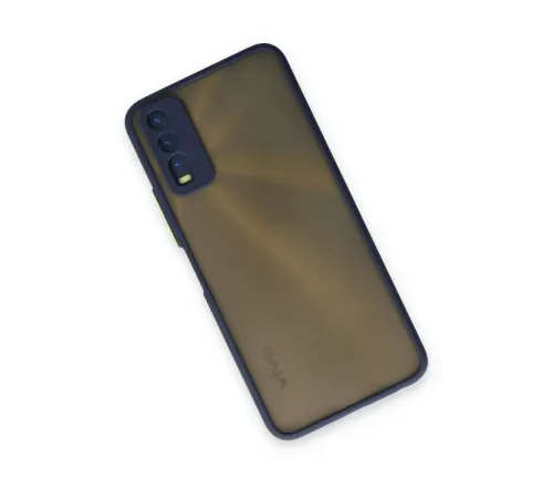 Vivo Y11S Kılıf Montreal Silikon Kapak - Lacivert